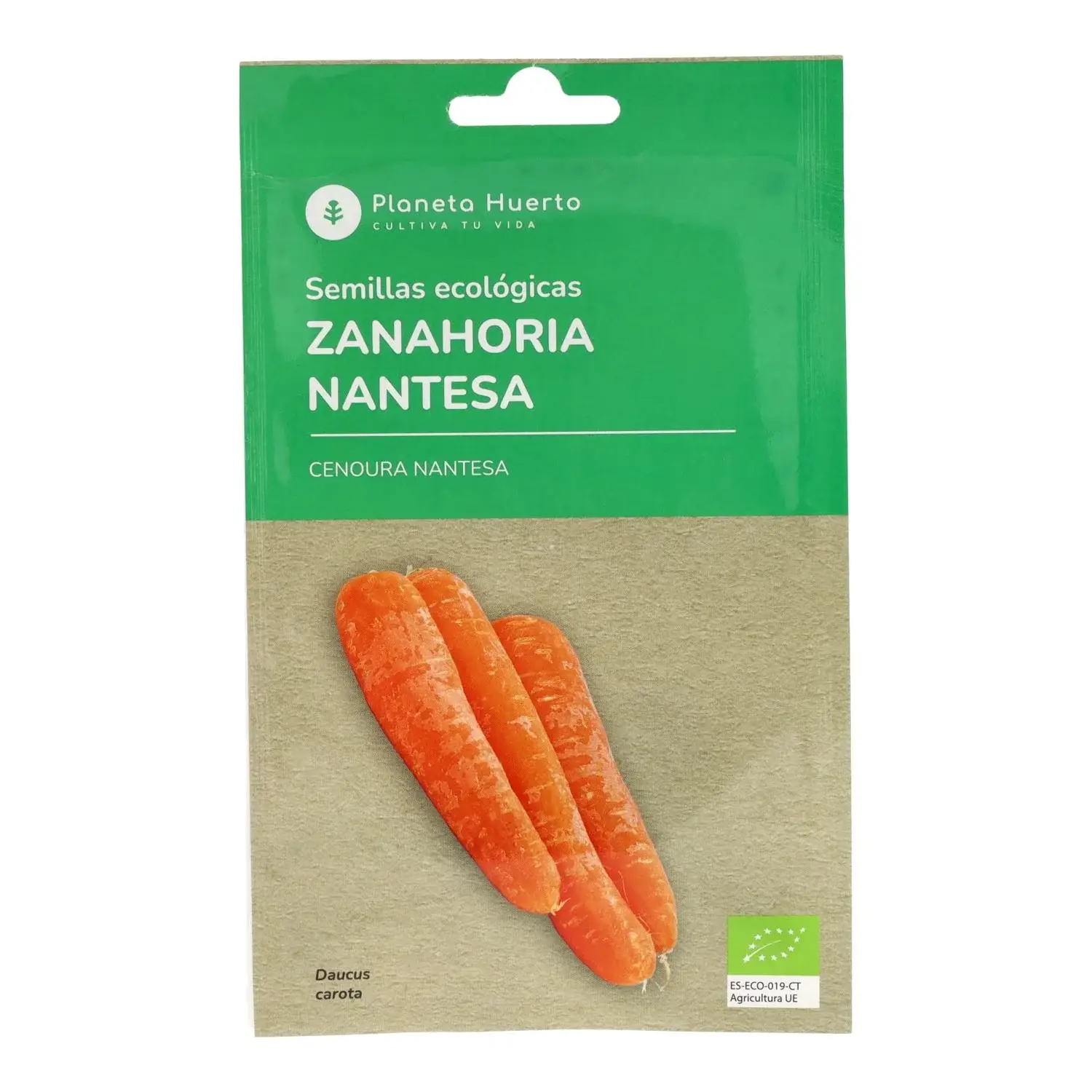 Semillas de Zanahoria Nantesa ecológicas Planeta Huerto 1 Semillas de Zanahoria Nantesa ecológicas Planeta Huerto