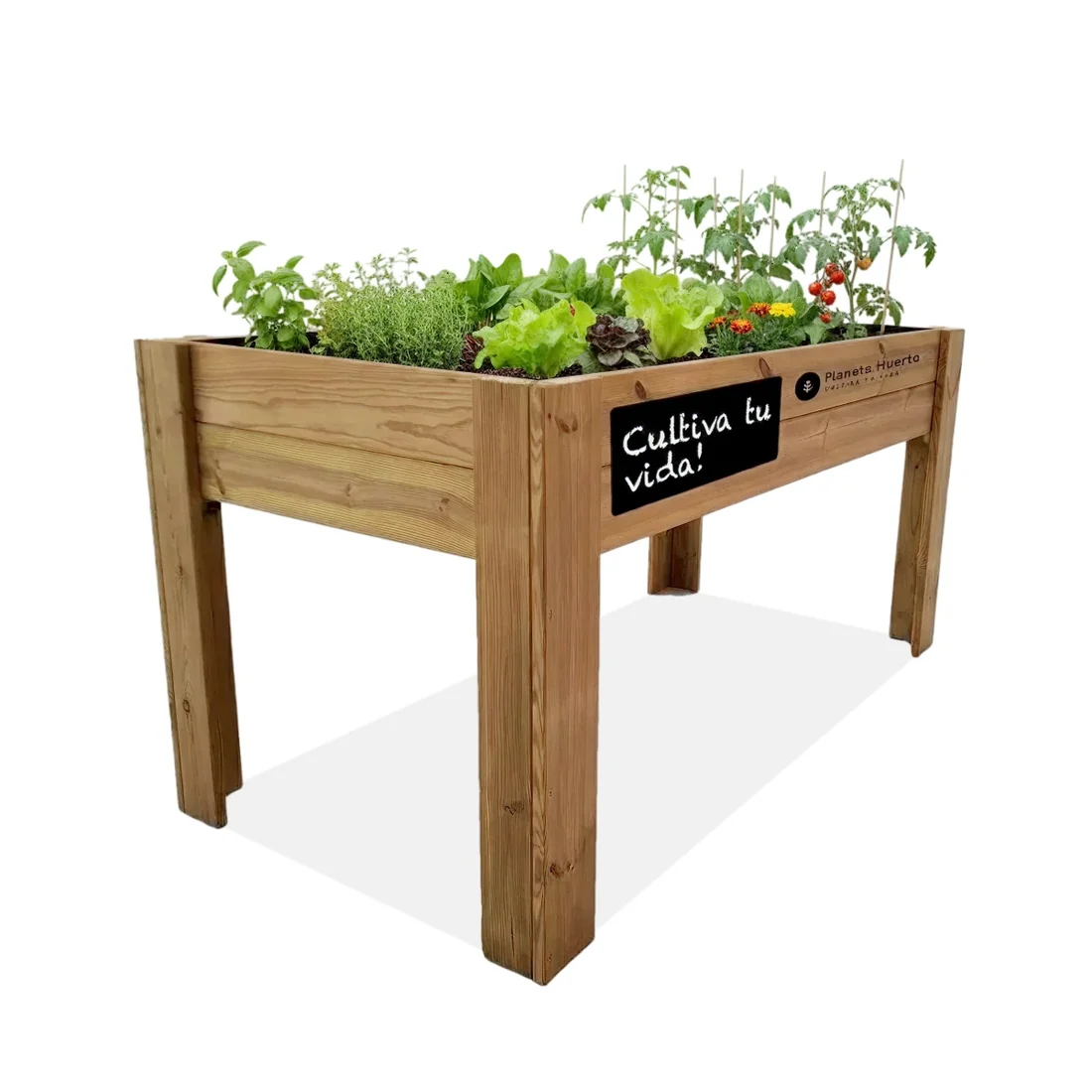 Mesa de Cultivo Huerto (160x80x80cm) Planeta Huerto 220L 1 Mesa de Cultivo Huerto (160x80x80cm) Planeta Huerto 220L