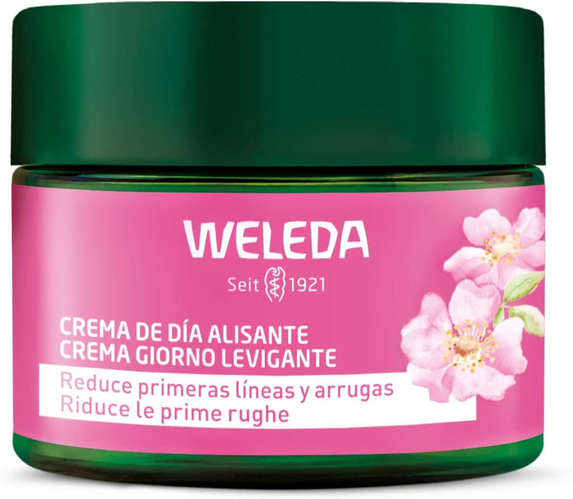 Crema de Día Alisante de Rosa Mosqueta y Té Blanco, Weleda, 40ml 1 Crema de Día Alisante de Rosa Mosqueta y Té Blanco, Weleda, 40ml