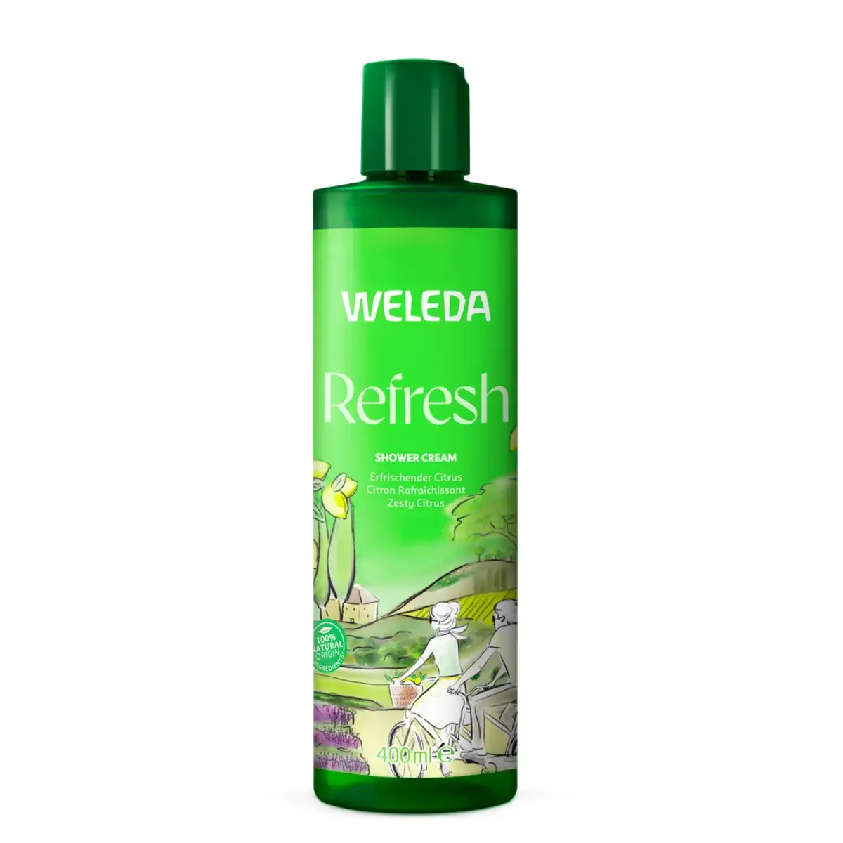 Gel de ducha cremoso Refresh Citrus Weleda 400ml 1 Gel de ducha cremoso Refresh Citrus Weleda 400ml