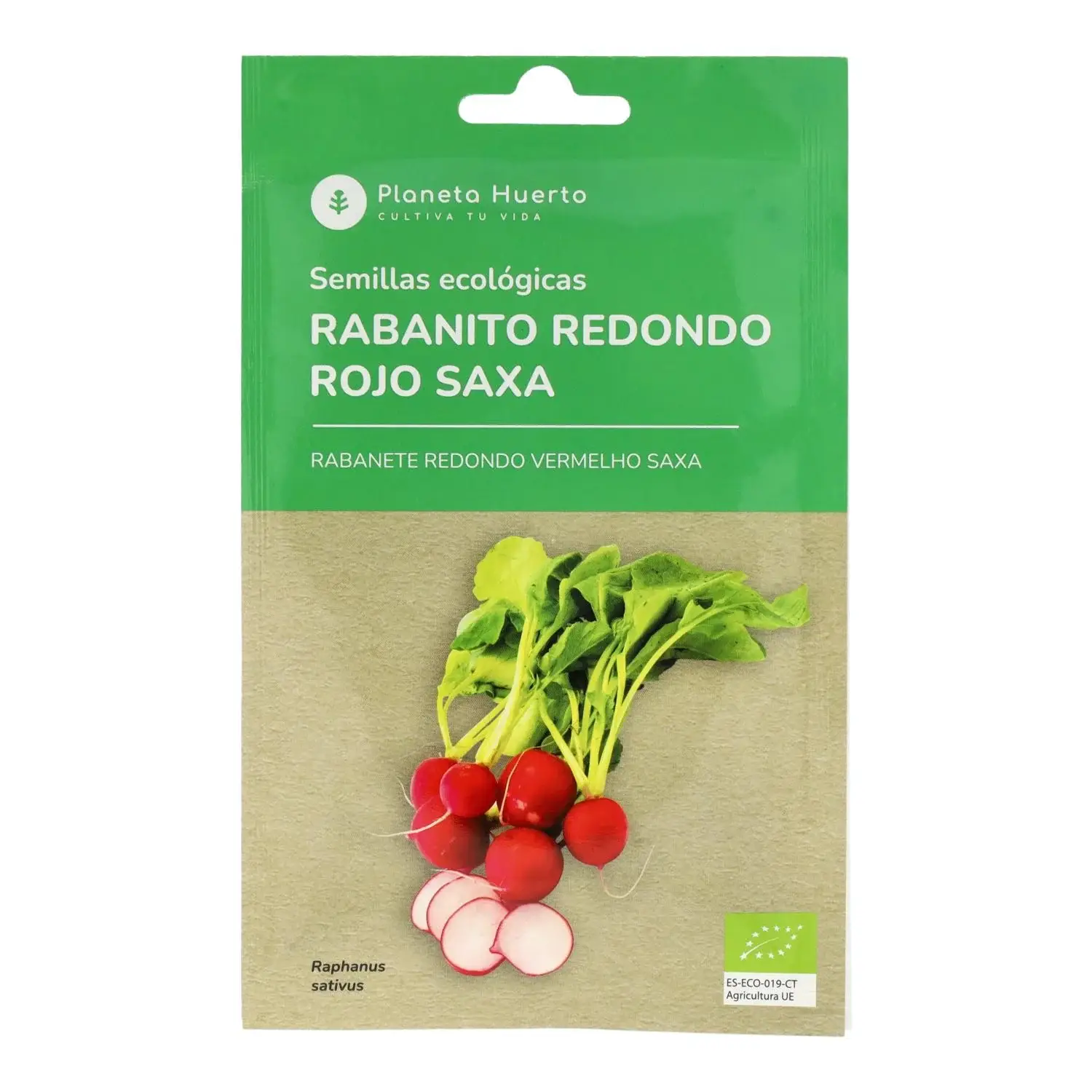 Semillas de Rabanito redondo rojo saxa ecológicas Planeta Huerto 1 Semillas de Rabanito redondo rojo saxa ecológicas Planeta Huerto