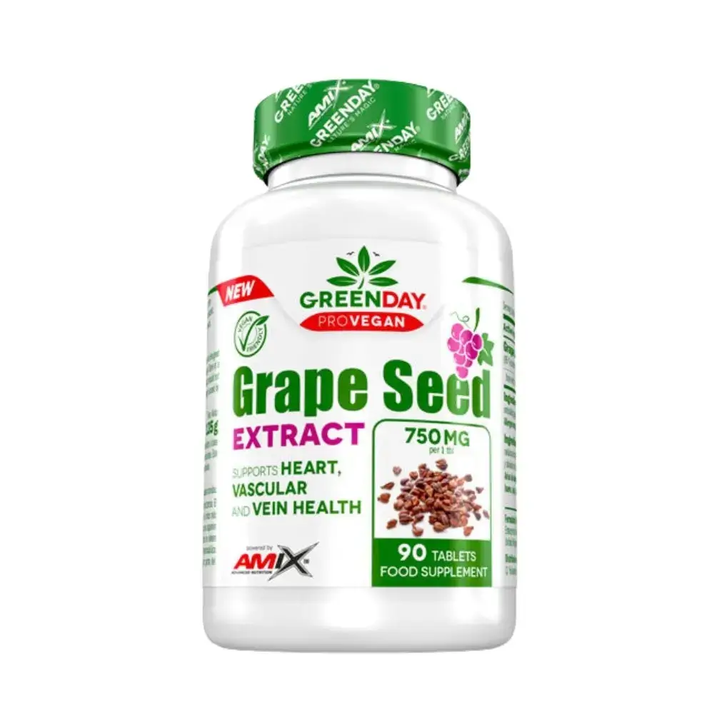 AMIX GREENDAY GRAPE SEED 750MG 90TAB 1 AMIX GREENDAY GRAPE SEED 750MG 90TAB