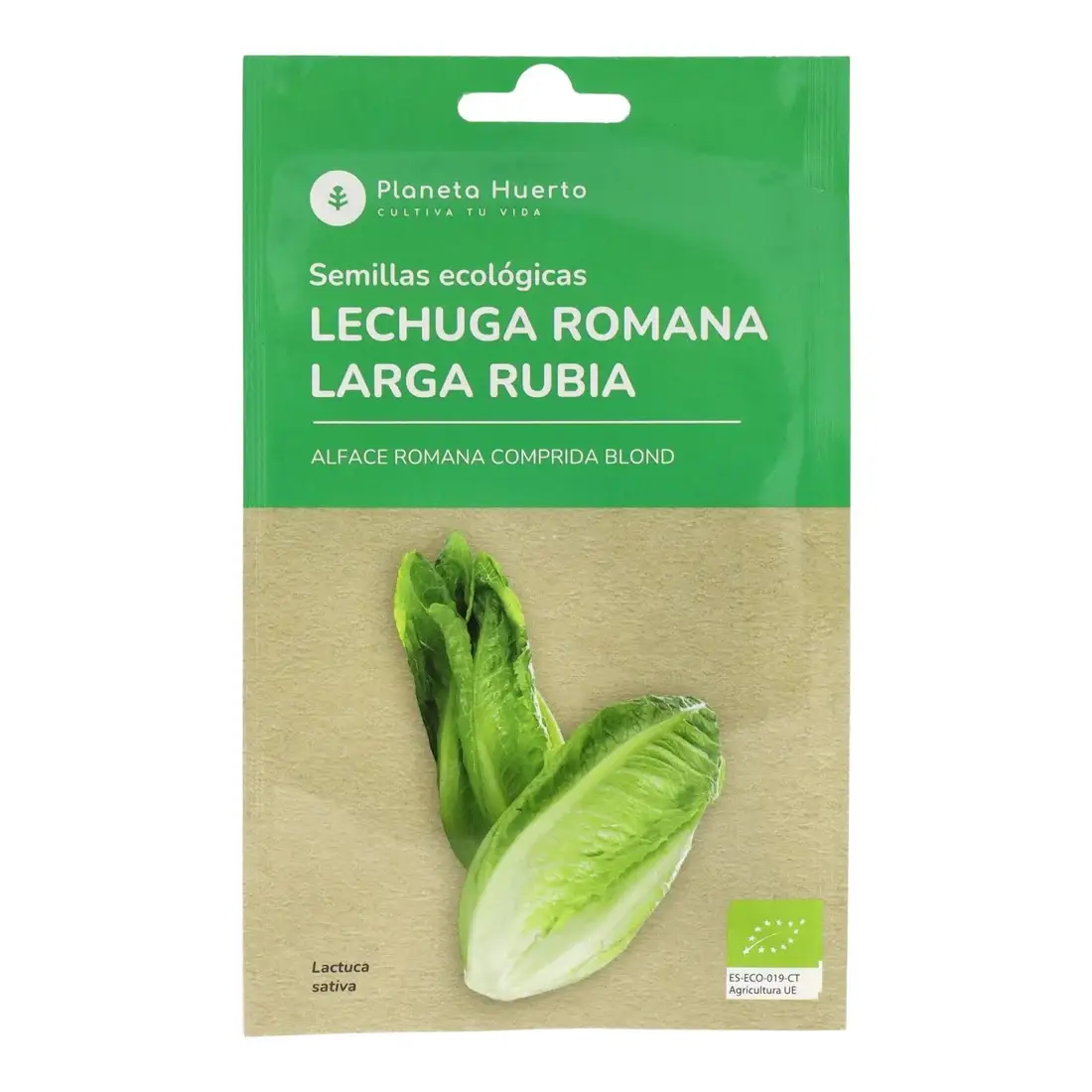 Semillas de Lechuga Romana ecológicas Planeta Huerto 1 Semillas de Lechuga Romana ecológicas Planeta Huerto