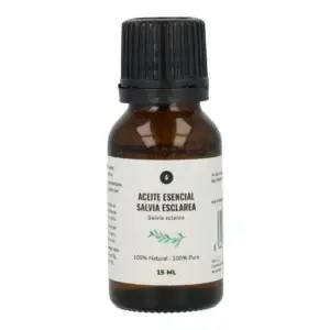 Aceite esencial de Salvia Sclarea Planeta Huerto 15 ml