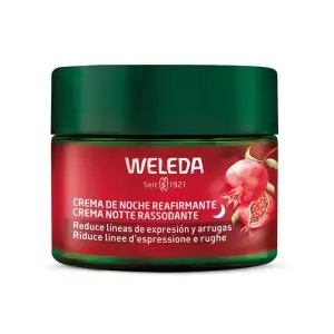Crema de noche reafirmante de granada y péptidos de maca Weleda 40 ml